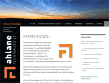 Tablet Screenshot of ahlane.com